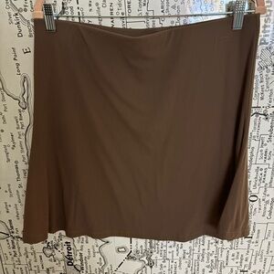 NWOT OGL A-Line Skirt in Rich Brown